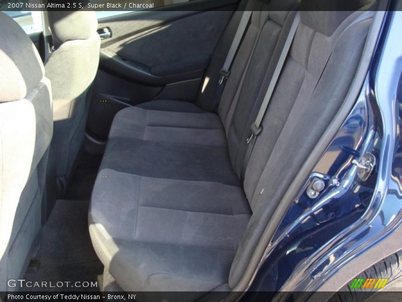 Super Black / Charcoal 2007 Nissan Altima 2.5 S