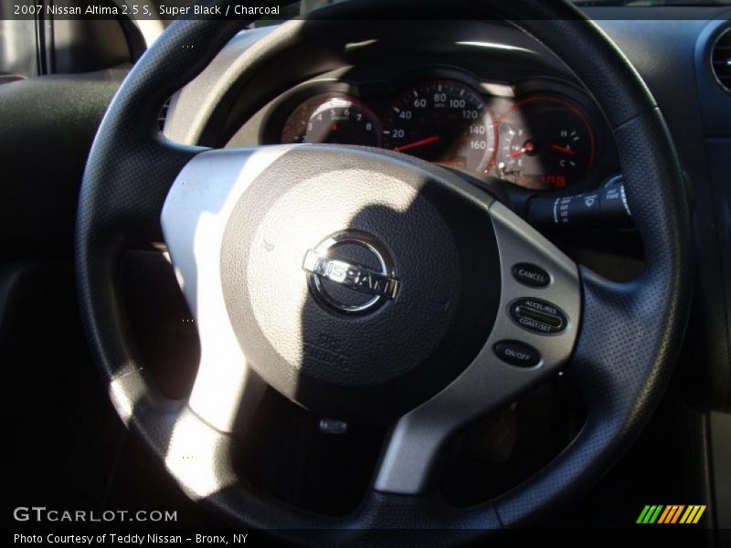 Super Black / Charcoal 2007 Nissan Altima 2.5 S