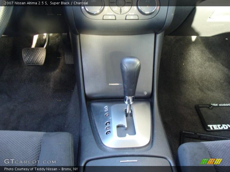 Super Black / Charcoal 2007 Nissan Altima 2.5 S