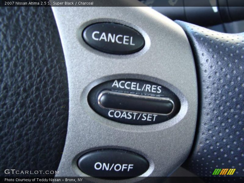 Super Black / Charcoal 2007 Nissan Altima 2.5 S