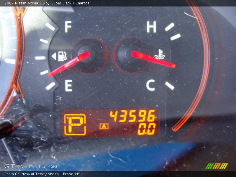 Super Black / Charcoal 2007 Nissan Altima 2.5 S