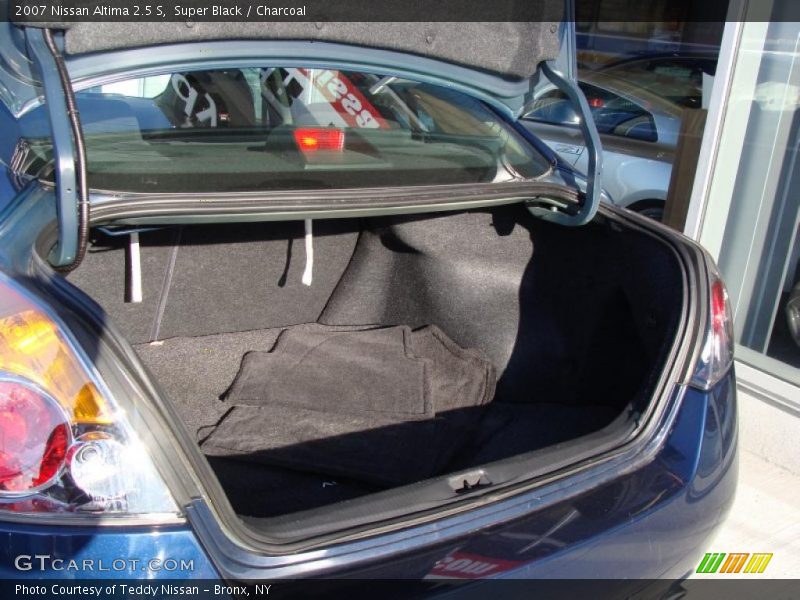 Super Black / Charcoal 2007 Nissan Altima 2.5 S