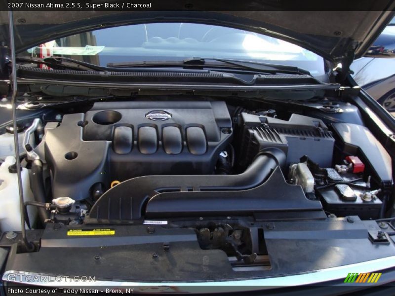 Super Black / Charcoal 2007 Nissan Altima 2.5 S