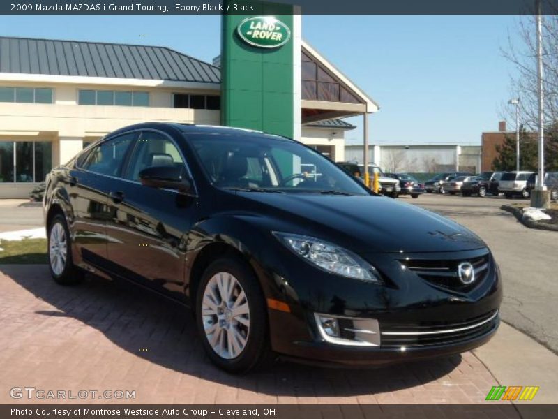 Ebony Black / Black 2009 Mazda MAZDA6 i Grand Touring