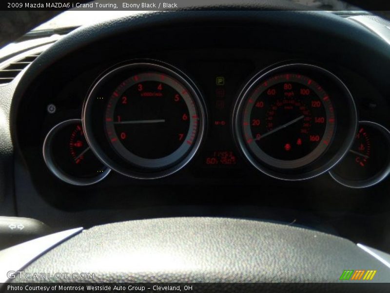 Ebony Black / Black 2009 Mazda MAZDA6 i Grand Touring