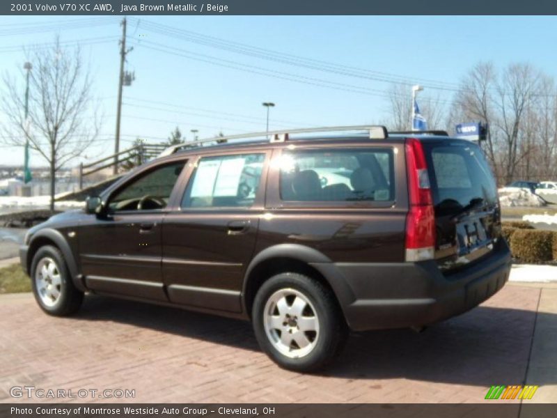 Java Brown Metallic / Beige 2001 Volvo V70 XC AWD