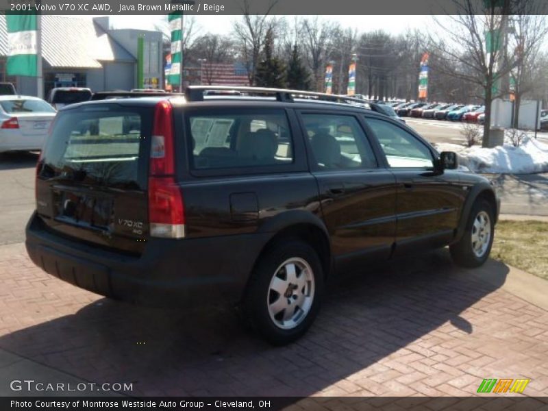 Java Brown Metallic / Beige 2001 Volvo V70 XC AWD