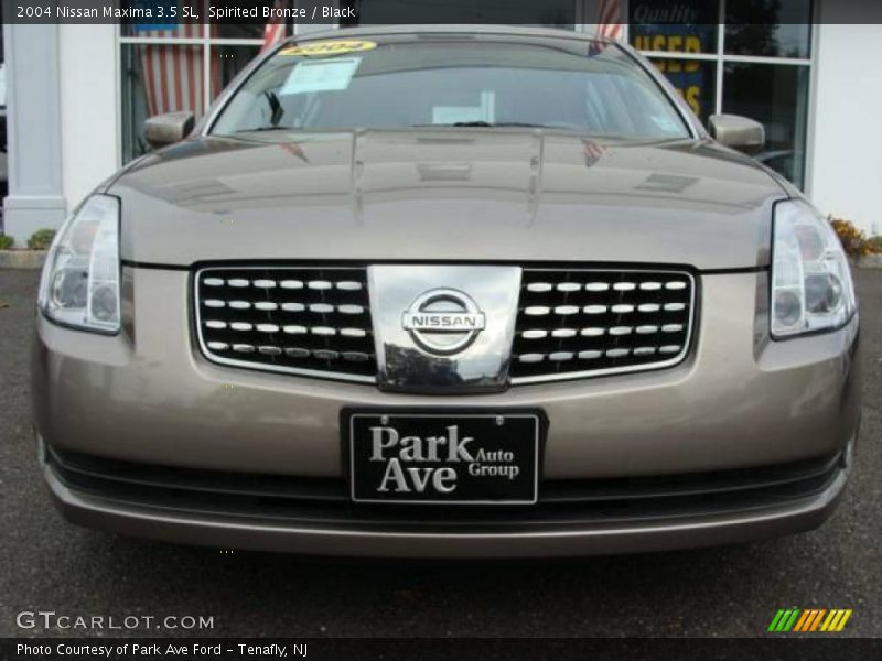 Spirited Bronze / Black 2004 Nissan Maxima 3.5 SL