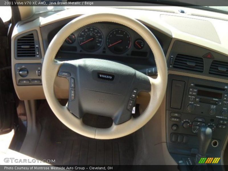Java Brown Metallic / Beige 2001 Volvo V70 XC AWD