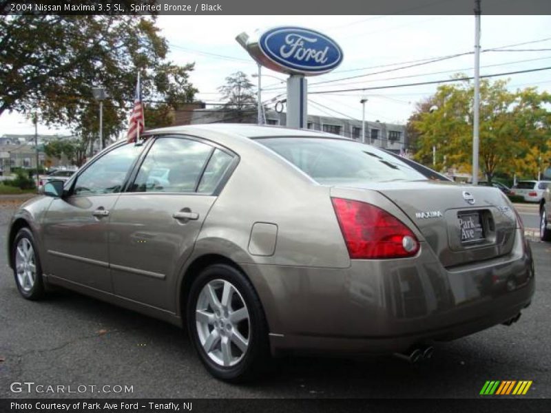 Spirited Bronze / Black 2004 Nissan Maxima 3.5 SL
