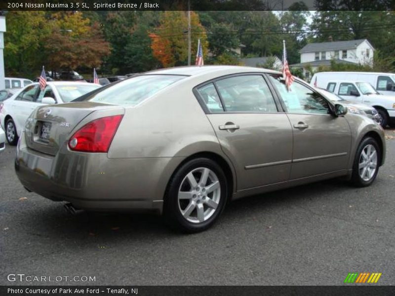 Spirited Bronze / Black 2004 Nissan Maxima 3.5 SL
