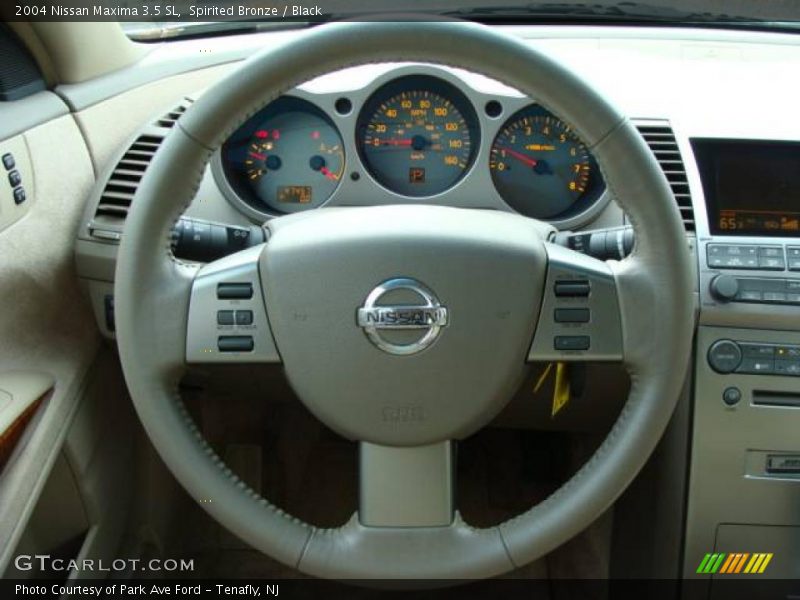 Spirited Bronze / Black 2004 Nissan Maxima 3.5 SL