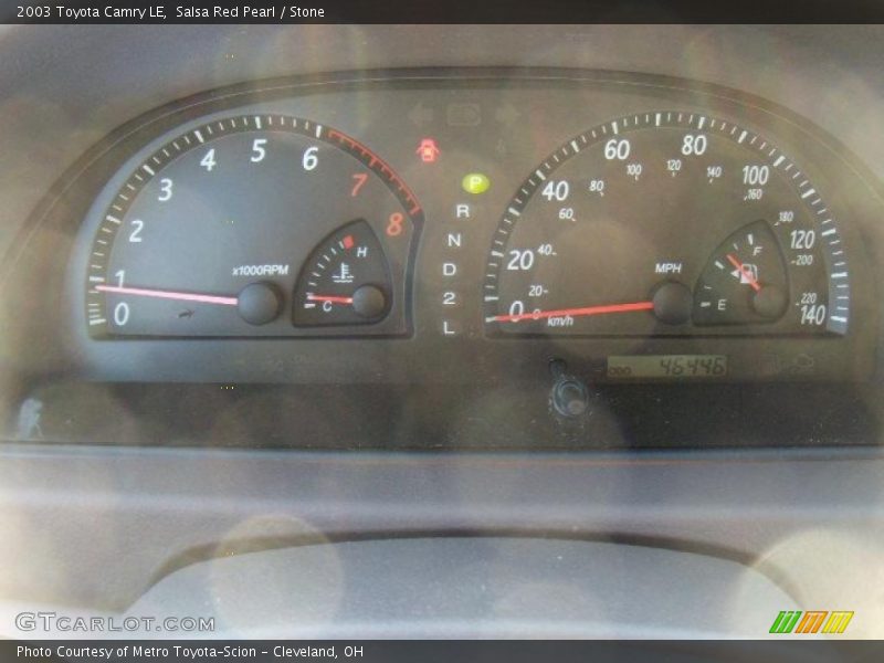 Salsa Red Pearl / Stone 2003 Toyota Camry LE