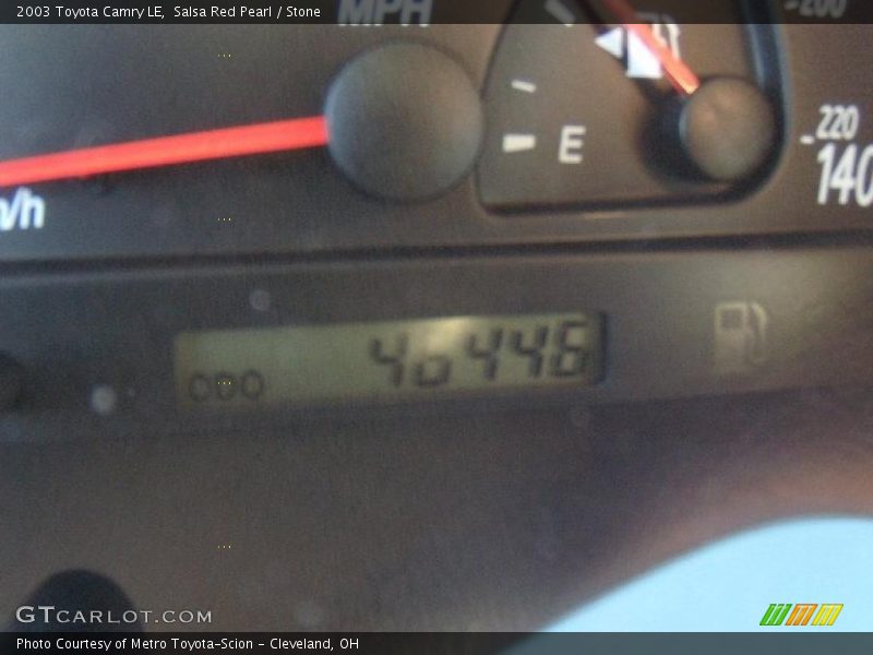 Salsa Red Pearl / Stone 2003 Toyota Camry LE