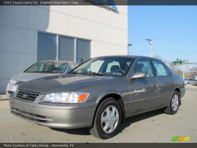 Graphite Gray Pearl / Gray 2001 Toyota Camry CE