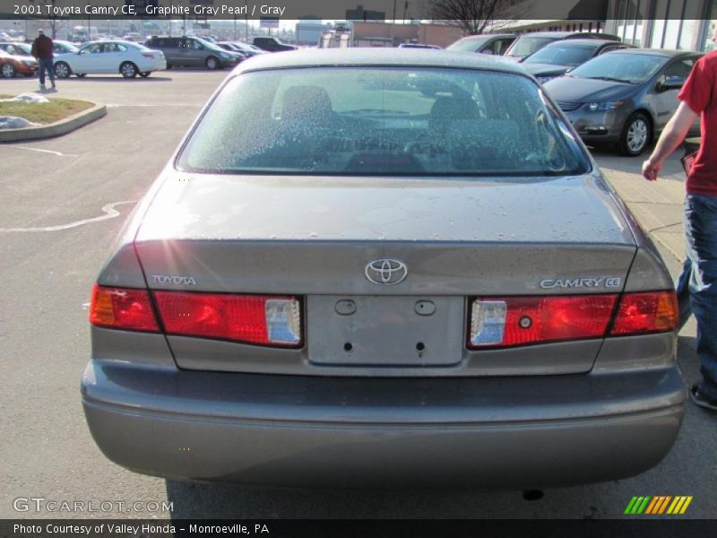 Graphite Gray Pearl / Gray 2001 Toyota Camry CE