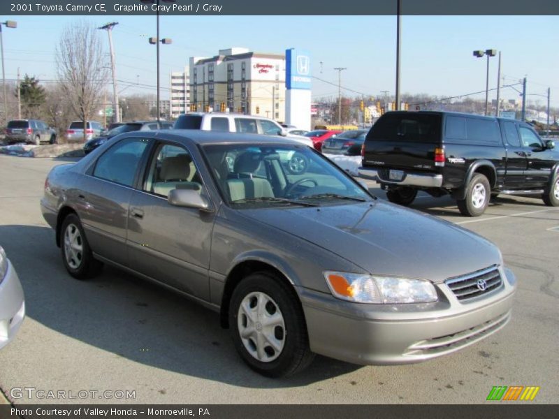 Graphite Gray Pearl / Gray 2001 Toyota Camry CE