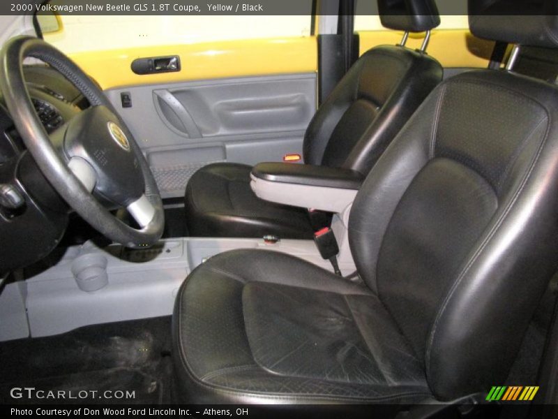 Yellow / Black 2000 Volkswagen New Beetle GLS 1.8T Coupe