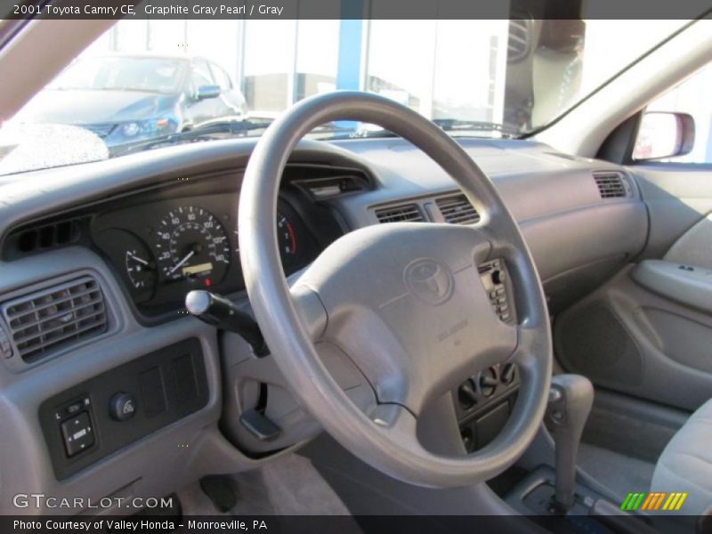Graphite Gray Pearl / Gray 2001 Toyota Camry CE