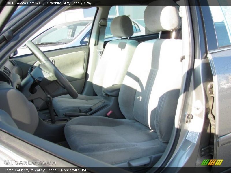 Graphite Gray Pearl / Gray 2001 Toyota Camry CE