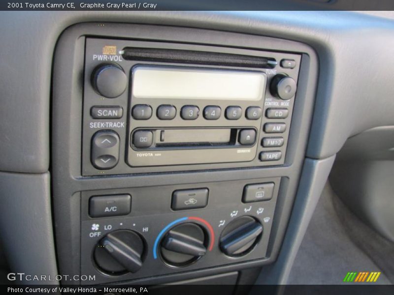Graphite Gray Pearl / Gray 2001 Toyota Camry CE