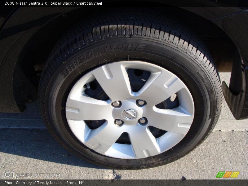 Super Black / Charcoal/Steel 2008 Nissan Sentra 2.0