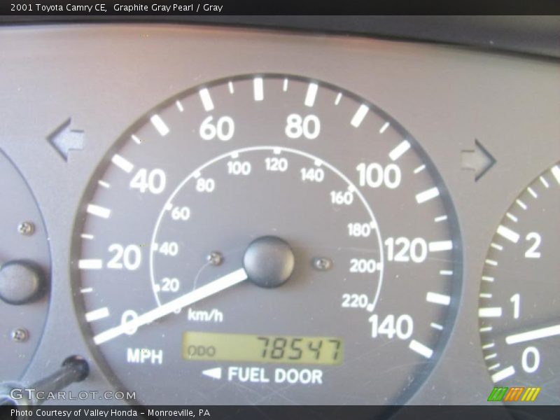 Graphite Gray Pearl / Gray 2001 Toyota Camry CE