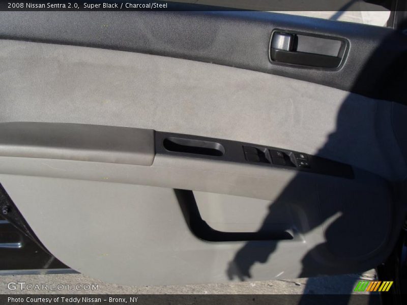 Super Black / Charcoal/Steel 2008 Nissan Sentra 2.0