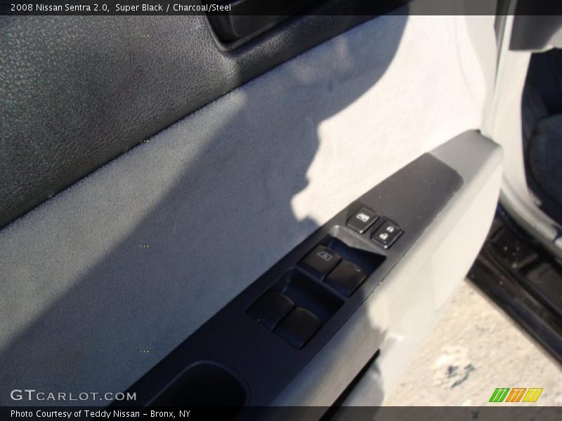 Super Black / Charcoal/Steel 2008 Nissan Sentra 2.0