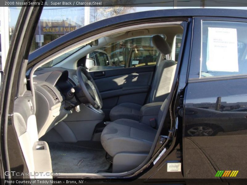 Super Black / Charcoal/Steel 2008 Nissan Sentra 2.0