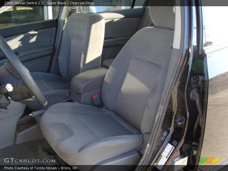 Super Black / Charcoal/Steel 2008 Nissan Sentra 2.0
