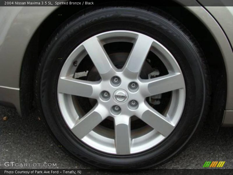 Spirited Bronze / Black 2004 Nissan Maxima 3.5 SL