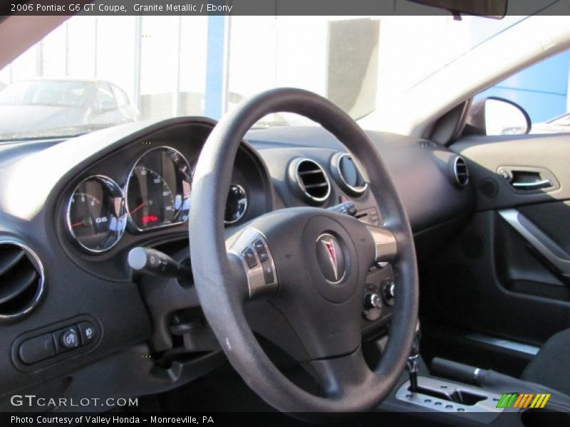 Granite Metallic / Ebony 2006 Pontiac G6 GT Coupe
