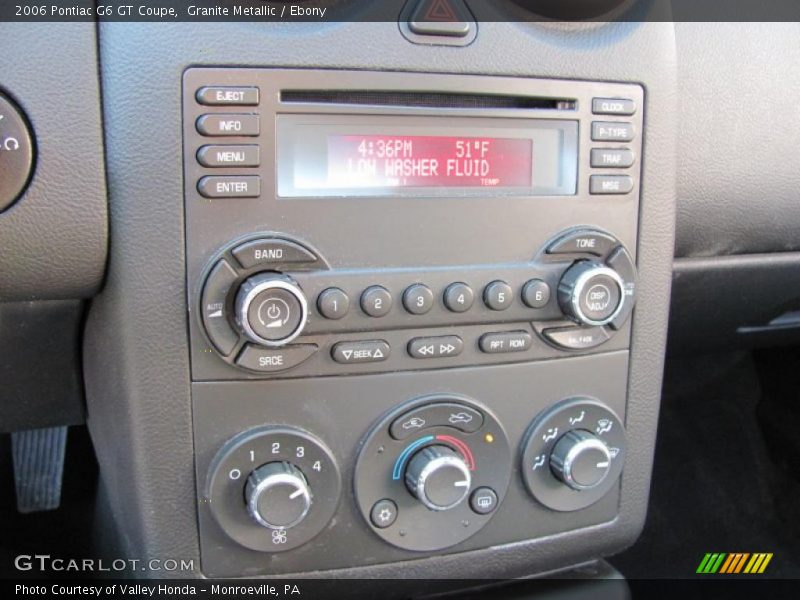 Granite Metallic / Ebony 2006 Pontiac G6 GT Coupe