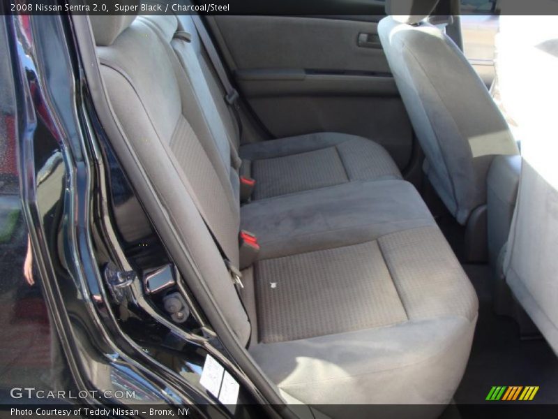 Super Black / Charcoal/Steel 2008 Nissan Sentra 2.0