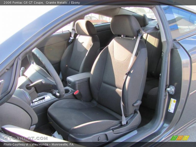 Granite Metallic / Ebony 2006 Pontiac G6 GT Coupe