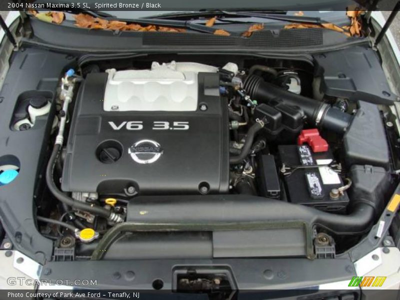 Spirited Bronze / Black 2004 Nissan Maxima 3.5 SL