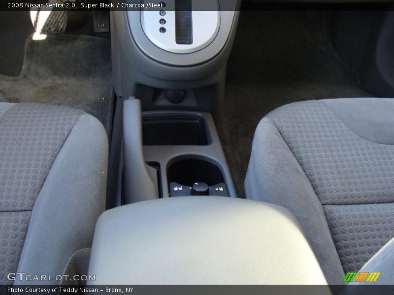 Super Black / Charcoal/Steel 2008 Nissan Sentra 2.0