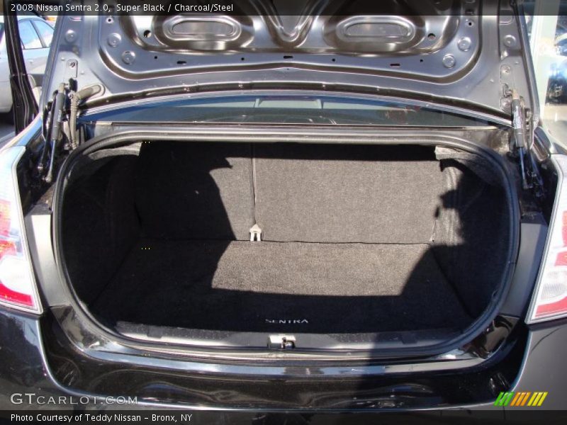Super Black / Charcoal/Steel 2008 Nissan Sentra 2.0
