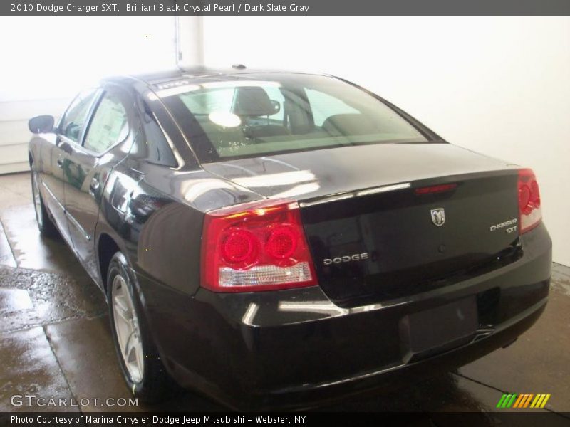 Brilliant Black Crystal Pearl / Dark Slate Gray 2010 Dodge Charger SXT