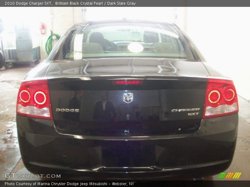 Brilliant Black Crystal Pearl / Dark Slate Gray 2010 Dodge Charger SXT