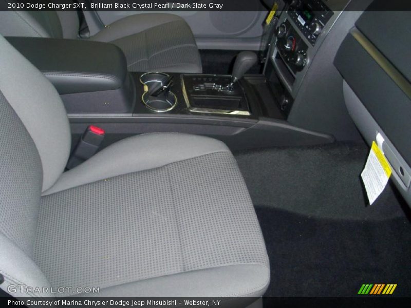 Brilliant Black Crystal Pearl / Dark Slate Gray 2010 Dodge Charger SXT