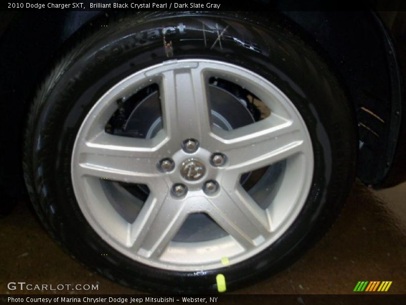 Brilliant Black Crystal Pearl / Dark Slate Gray 2010 Dodge Charger SXT