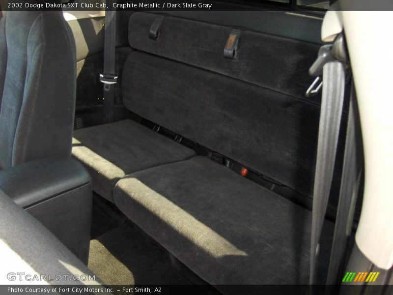 Graphite Metallic / Dark Slate Gray 2002 Dodge Dakota SXT Club Cab