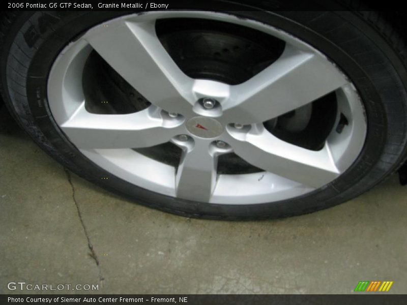 Granite Metallic / Ebony 2006 Pontiac G6 GTP Sedan