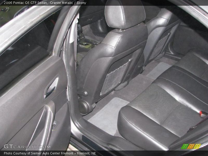 Granite Metallic / Ebony 2006 Pontiac G6 GTP Sedan