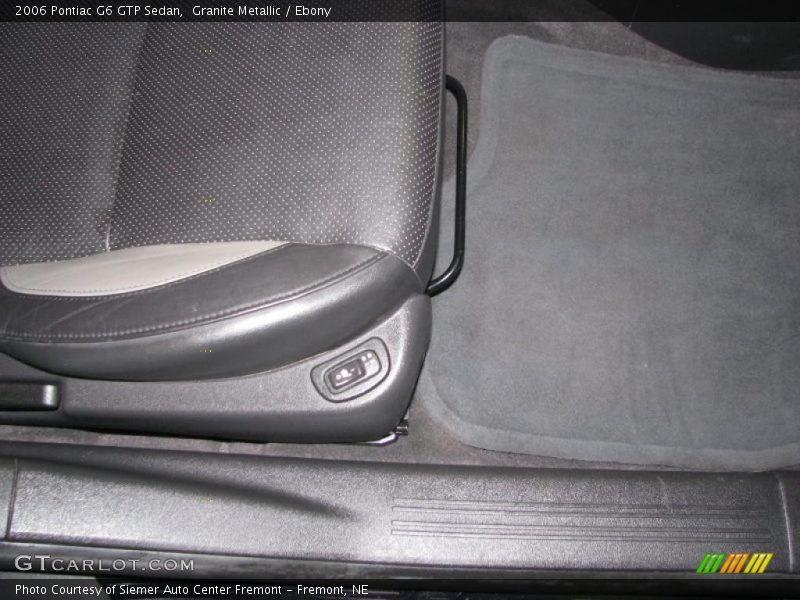 Granite Metallic / Ebony 2006 Pontiac G6 GTP Sedan