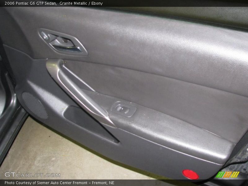Granite Metallic / Ebony 2006 Pontiac G6 GTP Sedan