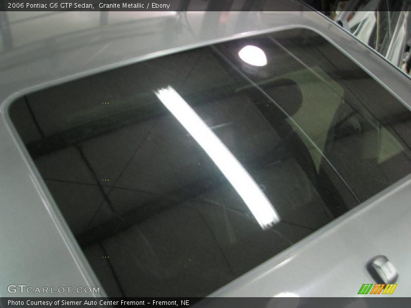 Granite Metallic / Ebony 2006 Pontiac G6 GTP Sedan