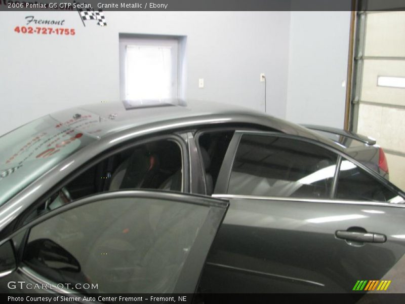 Granite Metallic / Ebony 2006 Pontiac G6 GTP Sedan